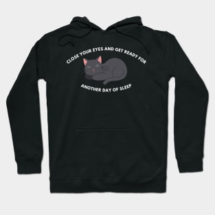 Close Your Eyes And Get Ready For Another Day Of Sleep Hoodie